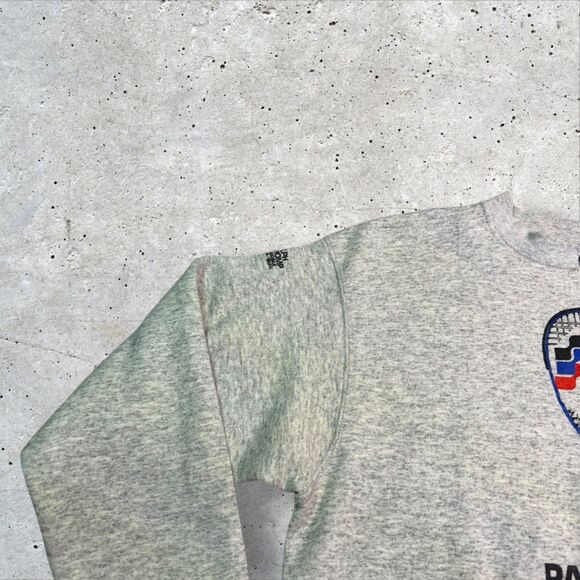 1990 Soffe Heavy Sweats XL Ralph Schomp DAC Racquetball Crewneck Sweatshirt USA - Picture 4 of 11